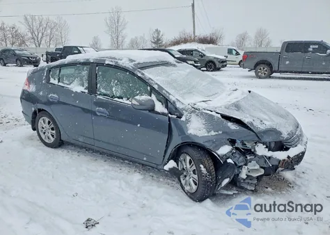 2010 Honda Insight Ex z USA, uszkodzony, nr VIN JHMZE2H74AS037675